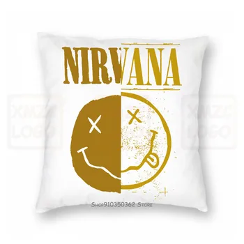 

Nirvana Spliced Smile Pillow case New Women Men