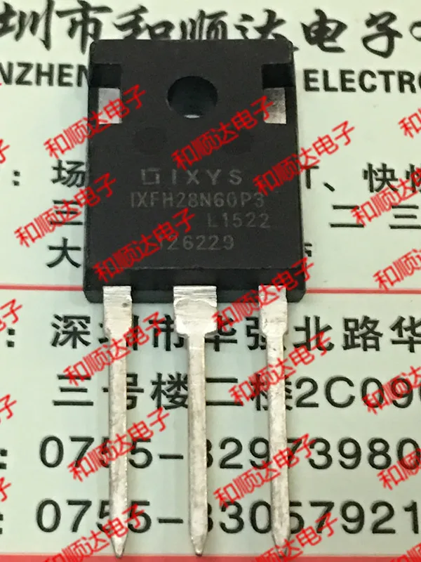 /2 шт./IXFH28N60P3-247 600V 28A