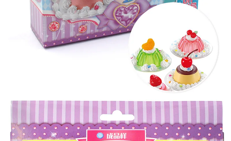 Подлинный продукт Yiqi креативный DIY Модель крем торт игрушка для девочек игровой дом детские развивающие ручной работы