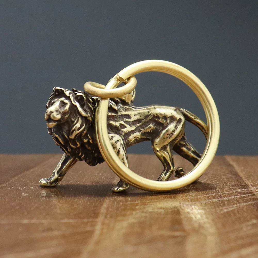 lion king keychain pendant brass (11)