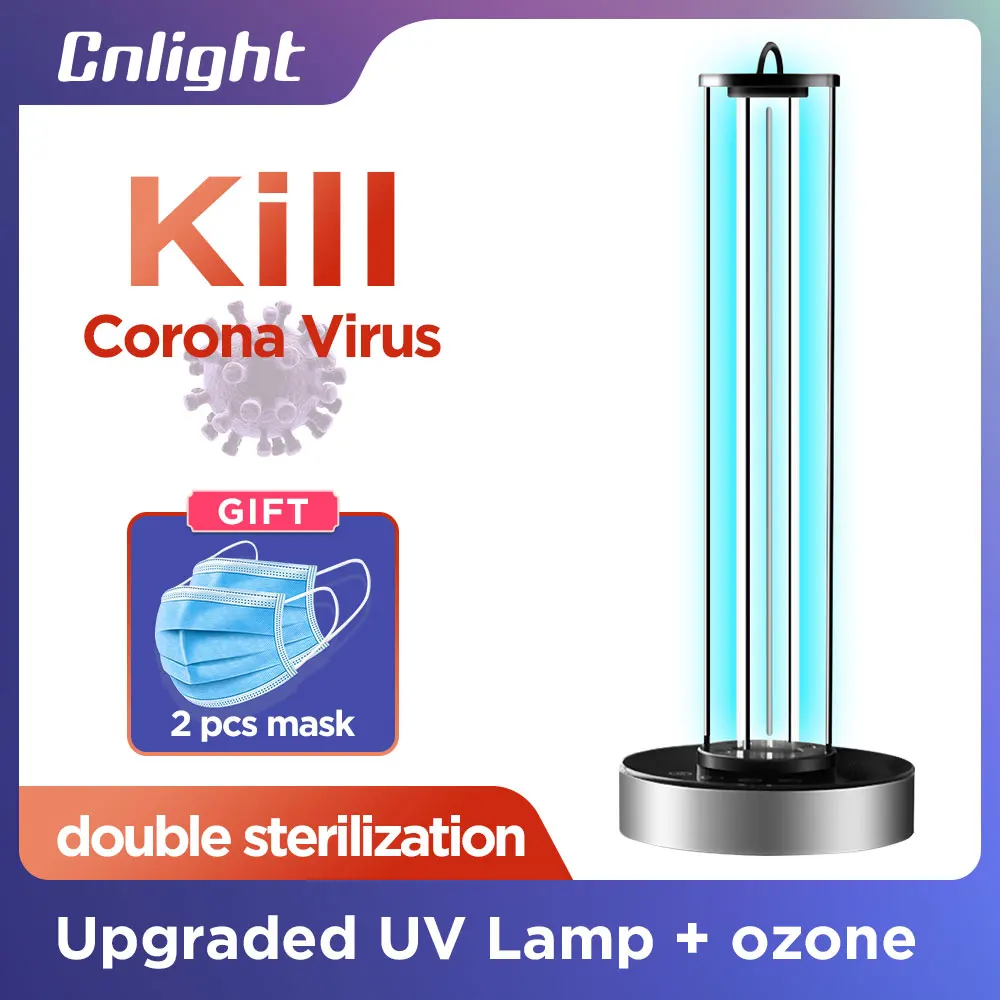 

Cnlight corona virus Ultraviolet germicidal UV Sterilizer Light Disinfection Bactericidal UV-Lamp Ozone Sterilizer Mites Lights