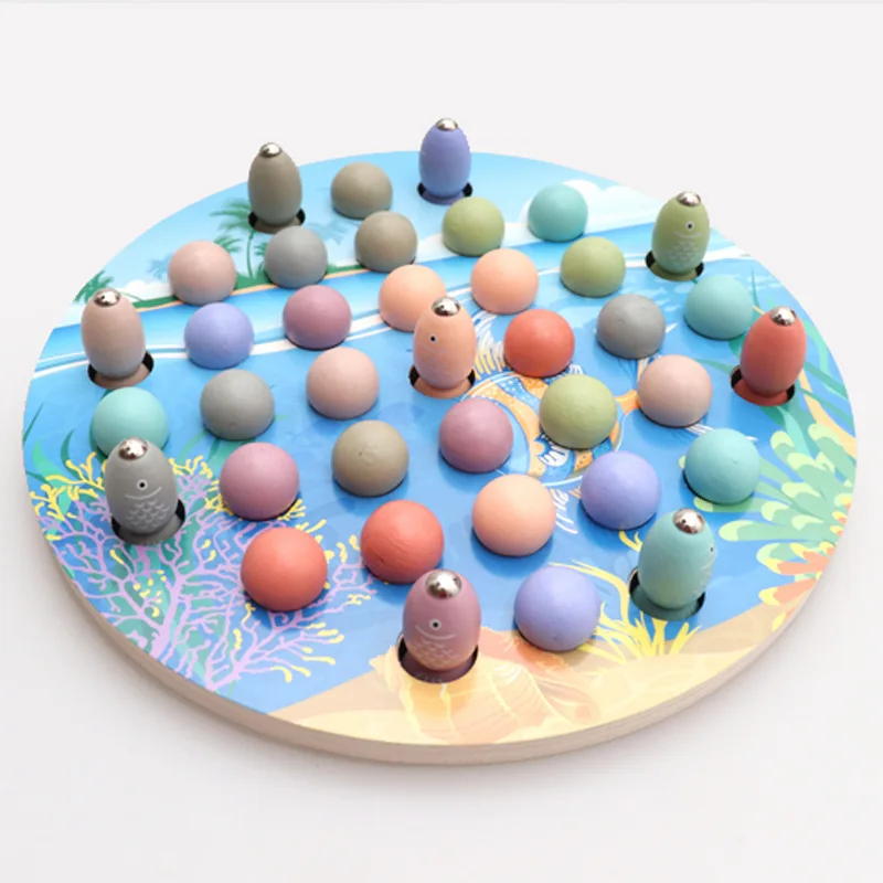 

Kids Early Educational Wooden Toys Clip Beads Fishing Multifunctional Interactive Learning Math Toy For Children Montessori Toys