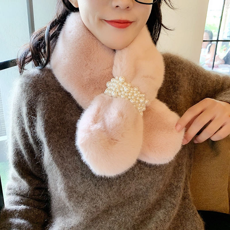 Collares de de de conejo para mujer, pañuelo extraíble, collares falsos, camisa, collares desmontables|Corbatas y pañuelos de - AliExpress