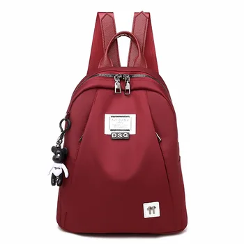 

Oxford cloth backpack women's new fashion wild schoolbag travel outdoor women's bag