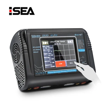 

HTRC Lipo Charger T240/C240 DUO AC 150W DC 240W 10A Touch Screen Dual Channel Battery Balance Charger Discharger For RC Toys