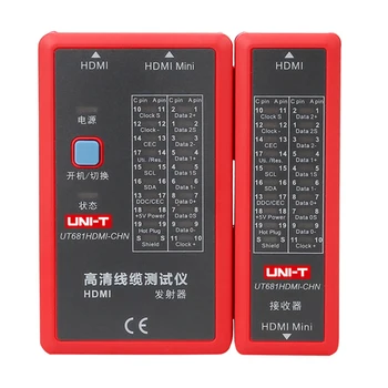 

Detector Network Automatic Shutdown Breakdown Test UT681 HDMI Computer Plastic Portable Handheld Cable Tester Check Wire
