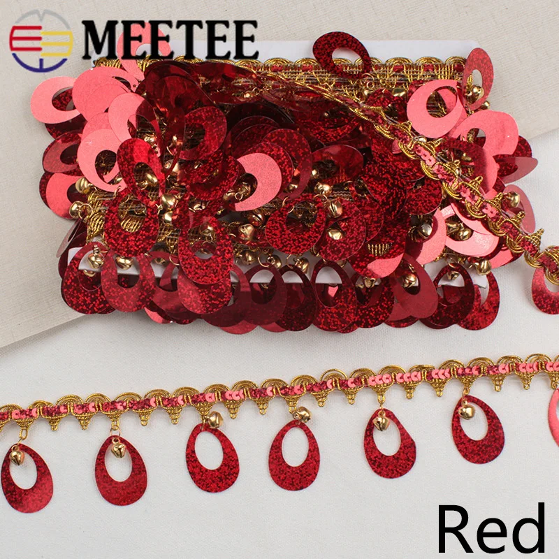 Meetee 4 метра 6 см Подвеска с кисточками кружева блестки бахрома планки ленты DIY