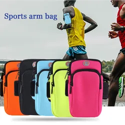 6-inch Running Arm Band Sports Case Unisex Gym Bag  Arm With Mobile Phone Case Universal Breathable Mesh Waterproof Arm Cycling