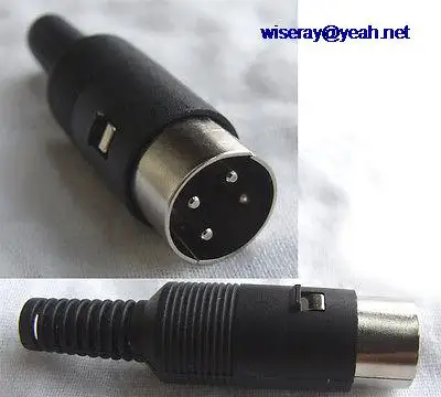 DHL/EMS 250 шт 3pin DIN штекер пайка кабелей железо Сделай Сам Соединитель с пластиковой Handle-A8