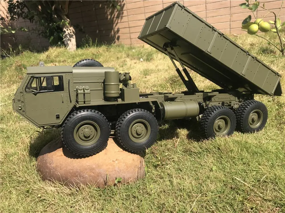 HG P803A Модернизированный светильник Sound 1/12 2,4G 8X8 EP RC автомобиль для военного грузовика армии США 5 кг грузоподъемность w/o зарядное устройство