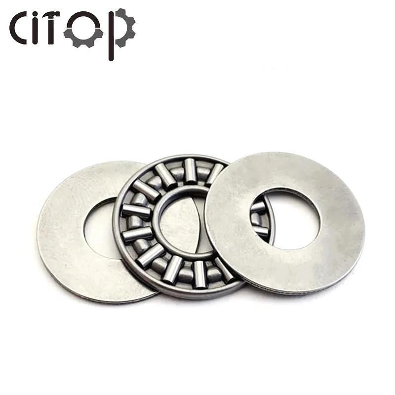 Miniature bearings needle bearings Steel Thrust Needle Roller Bearings Ultra Shim Thrust Bearings AXK2035 + 2AS For Pipeline System 10pcs/set