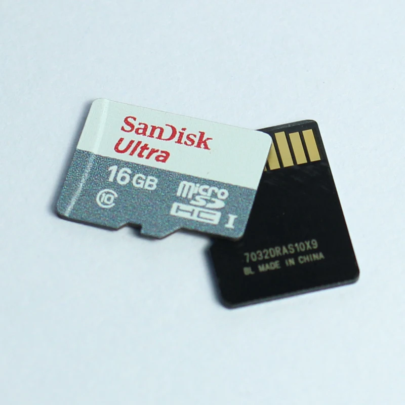 SanDisk TF карта 16G высокоскоростной C10 детский фотоаппарат монитор вождения рекордер карта памяти MicroSD маленькая карта