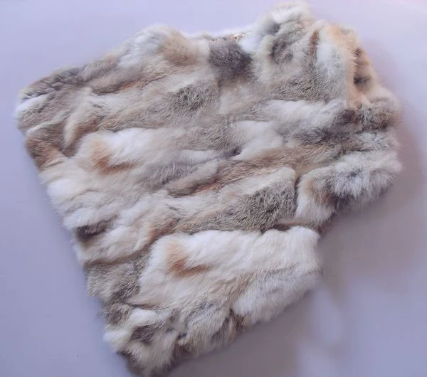 Children's Natural Orange Sheared Rabbit Fur Vest (Small-5/6) :  Clothing, Shoes & Jewelry