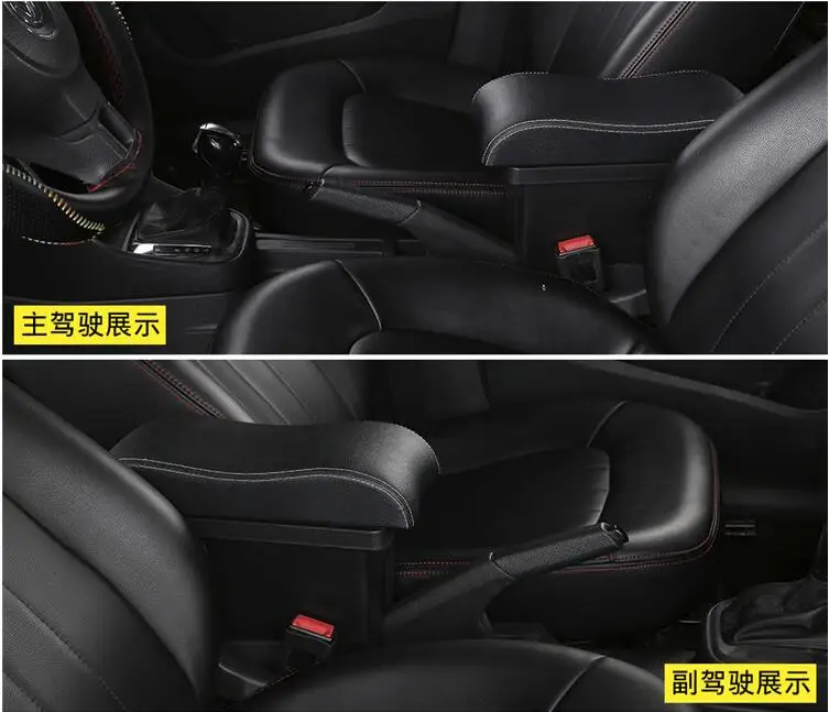 white line with usb For Honda Fit Jazz armrest box USB interface 2002-2007 - Название цвета: white line with usb