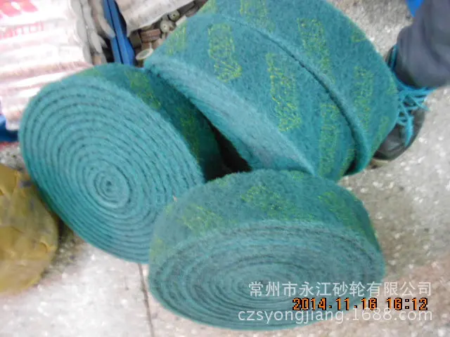 Scouring Pad 8698 Green Scouring Pad 7.5 M* 80mm Wide Industrial Cleaning Scouring Cloth Scouring Pads la si bu