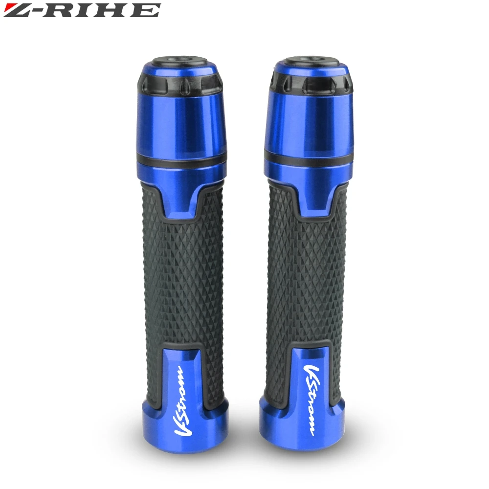 Motorcycle Accessories 7/8'' 22MM CNC Handlebar Grips Handle Grip Handle bar For SUZUKI DL650 DL1000 V-Strom DL 650 1000 VSTROM