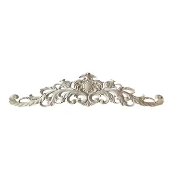 

4 Pack Decorative Wood Carved Onlay Applique Furniture Corners Home Door Decor