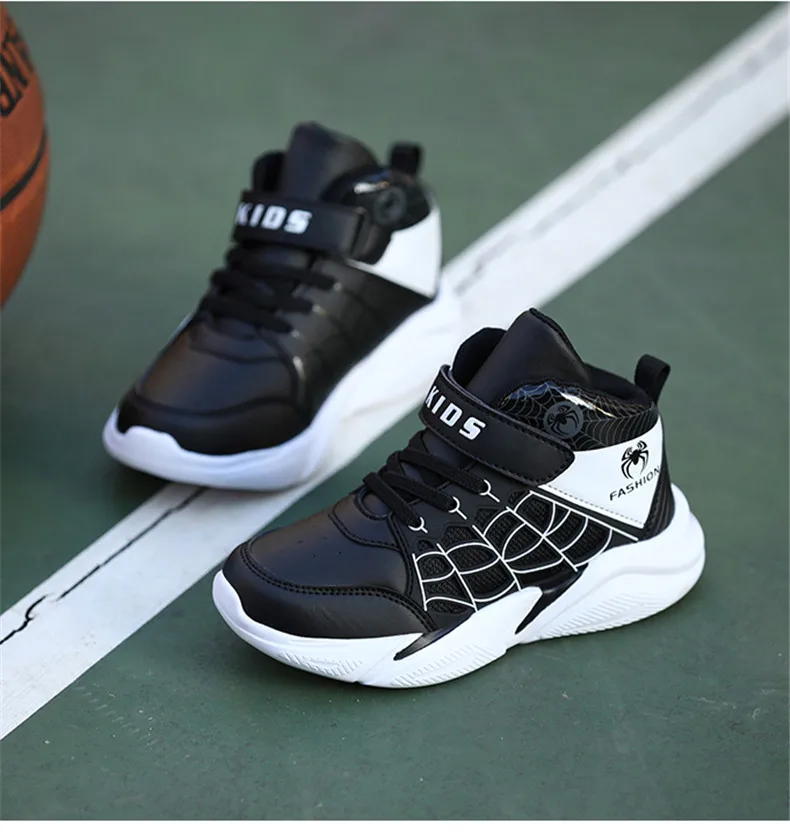 PINSEN 2019 Winter Kids Sneakers Boys Basketball Shoes Running Casual Children Shoes Boy Sport Spiderman Shoes chaussure enfant (17)