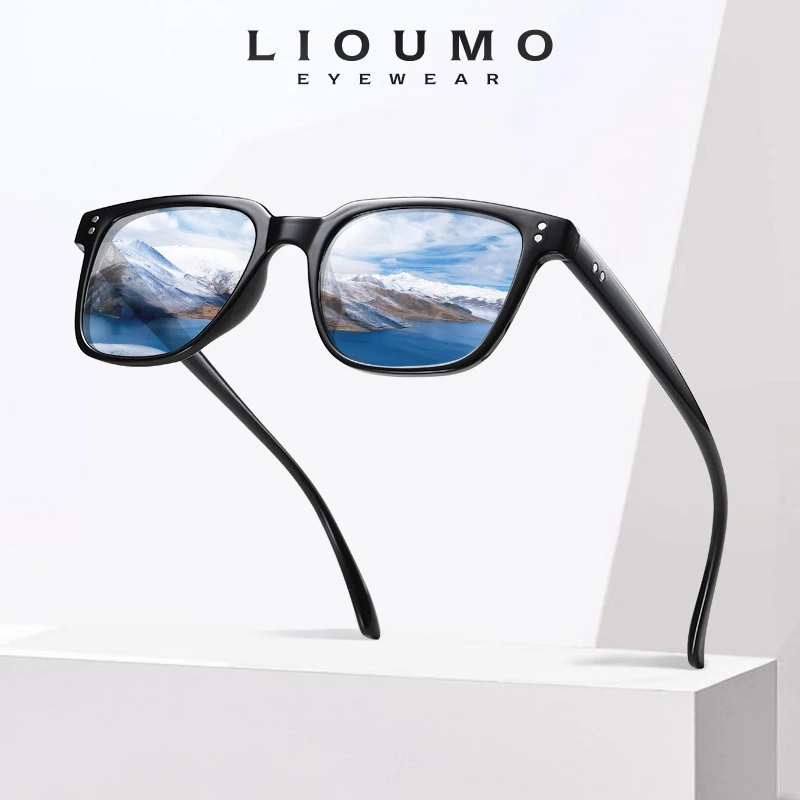 

LIOUMO Brand Classic Design Square Sunglasses For Women 2020 Men Polarized Driving Glaases Anti-Glare UV400 lunette de soleil
