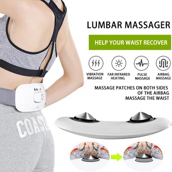 

Back Pain and Numbness Relief in Home Office and Car Back Waist Massage Massager Fitness Lumbar Support Waist Spine Pain Relief