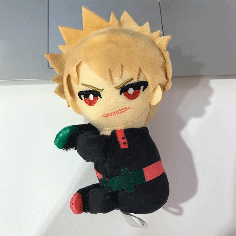 Аниме Мой герой Academy izku Bakugou Shouto hug плюшевые подвесные игрушки 10 см мягкие куклы подарок