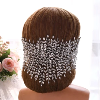 

TRiXY H238 Noble rhinestone wedding headpieces luxury wedding headband designer bridal crown and tiara bridal hair jewelry
