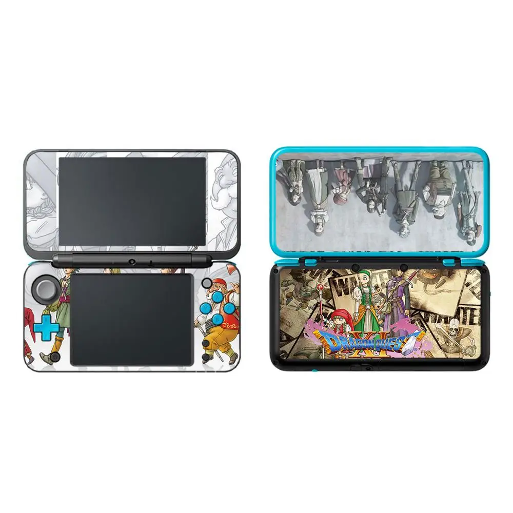 2DSLL0109 Dragon Quest наклейка кожа Наклейка Обложка для нового 2DS LL XL кожа Наклейка для nintendo 2DSLL виниловая кожа Наклейка протектор - Цвет: 2DSLL0109