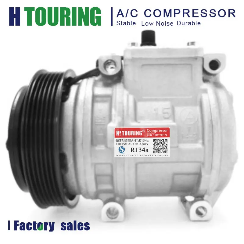 Auto Auto Aria Condizionata Ac A/C Compressore Per Porsche 964 911 10Pa15C 930-126-021-03 93012602103 930-126-021-04 93012602104 6Pk