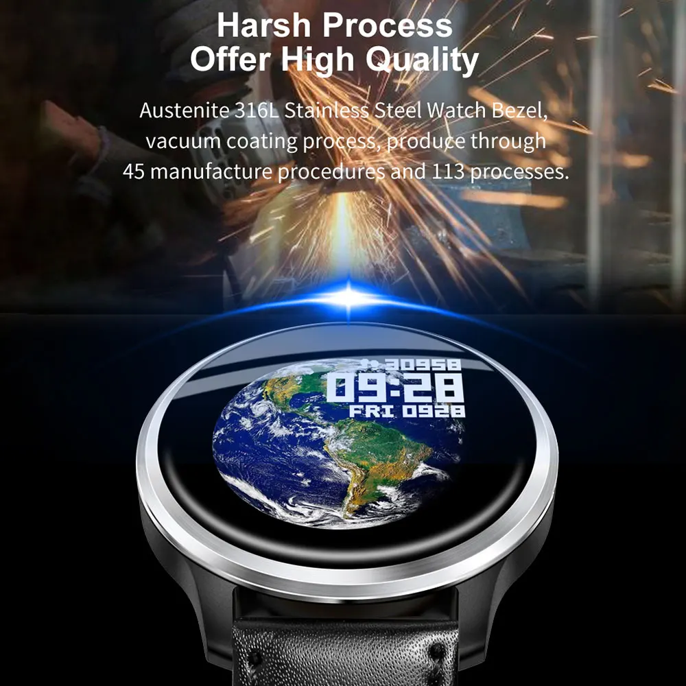 E18 наручные часы водонепроницаемые Смарт HRV отчет кровяного давления браслет PPG ECG Смарт-часы для Android часы соединяющиеся со смартфоном монитор