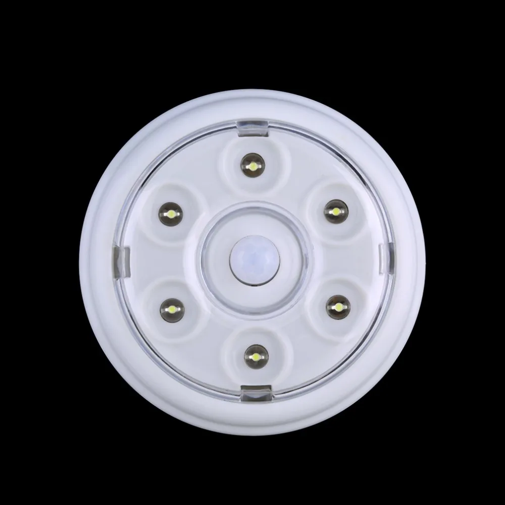 

ICOCO 6 LED DC 3-6V Wireless Infrared PIR Auto Sensor Motion Detector Battery Powered Door Wall Light Lamp Stock Offer