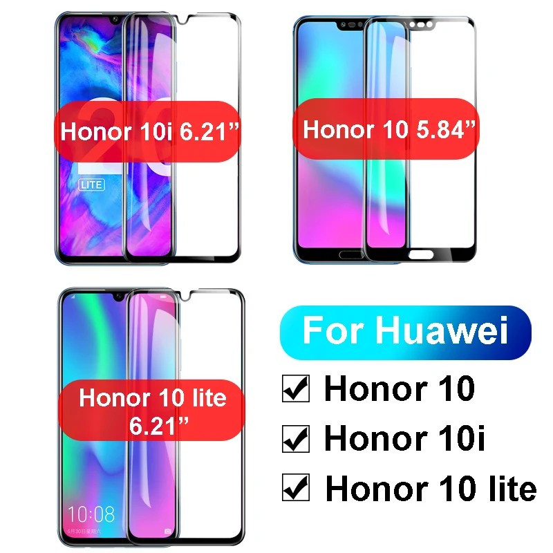 Honor 10 lite 10i защитное стекло на huawei 10 lite i light honer защита экрана закаленное honor 10 бронированный hauwei 10 свет
