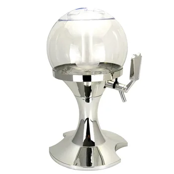 

3.5L Ball Shape Cold Draft Beverage Dispenser Tool Durable Container Pourer Beer Tower Ice Core Bar Plastic Machine Practical