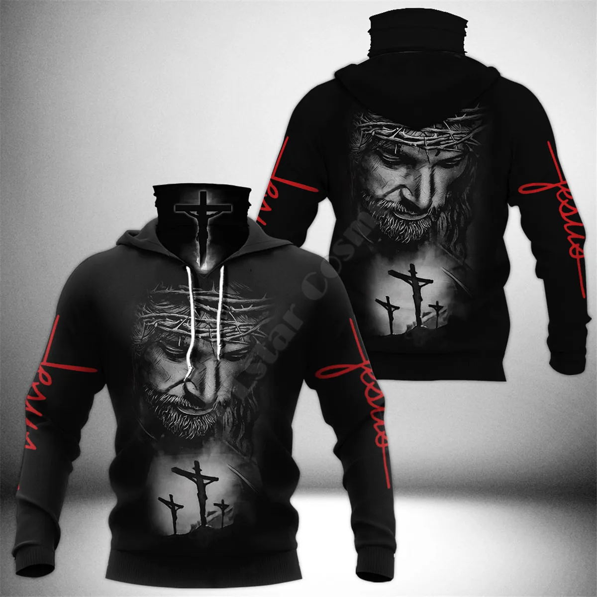 

Jesus 3D Printed Hoodies Harajuku Fashion Sweatshirt Women Men Casual Pullover Hoodie Mask Warm Drop Shipping 02