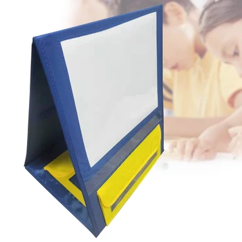 

Self Standing Family Foldable Educational Tool Classroom Magnetic Desktop Pocket Chart Multiuse Small Double Sided Activities