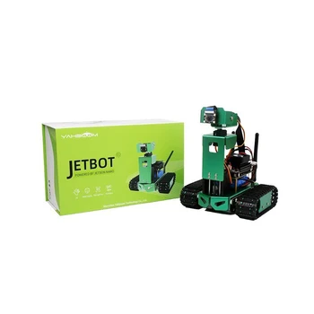 

BlueRaven Jetson Nano Jetbot AI robot with HD Camera Coding with Python compatible with A02/B01