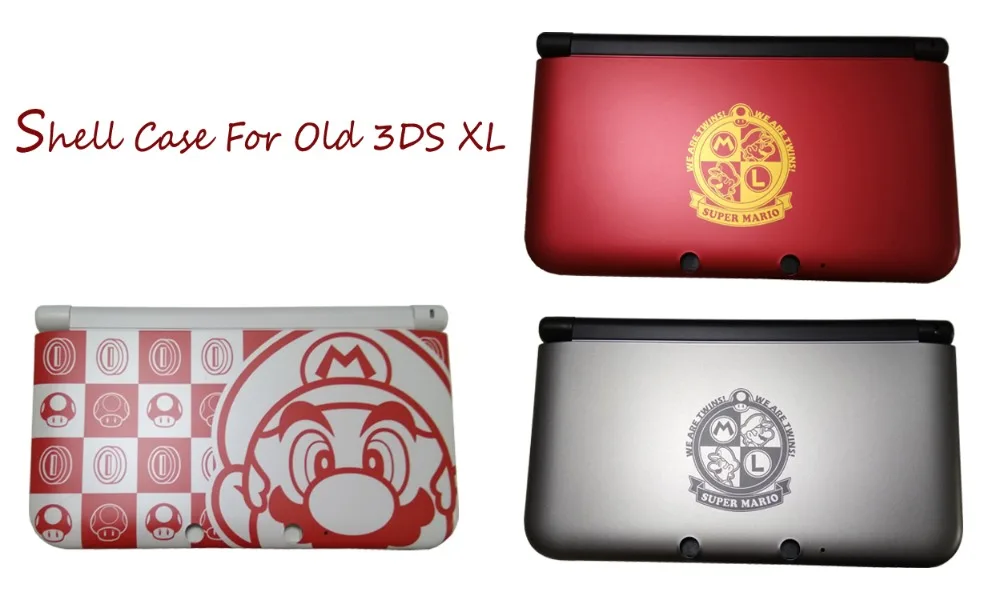 Original Snes Pikachuyellow Green Top Bottom Cover Case For New 3ds Xl Surface Battery Case Cover Shell Included Screw Case For Case Replacementsilver Top Aliexpress