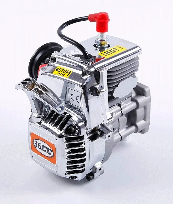 Бензиновый двигатель Rofun 36cc с 4 болтами для 1/5 км Rovan HPI Baja 5b 5t 5sc Losi 5ive-T DBXL MTXL DDT T1000 FG запчасти