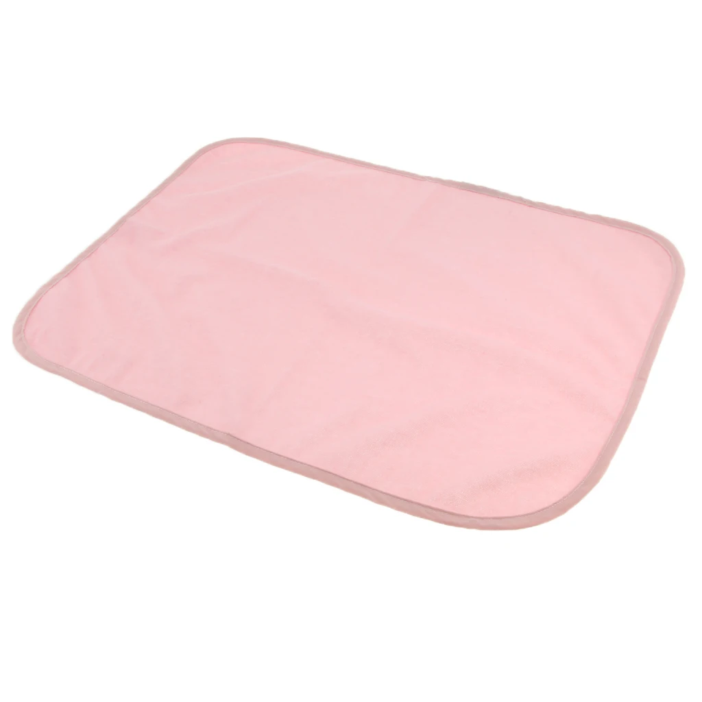 MagiDeal Bed Sheet Mattress Elderly Incontinence Pad Underpad Protector Pink