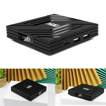 

MX1 Smart TV Box 1G + 8G Network Player, Android 9.0 with Infrared Remote Control Network Set-Top Box