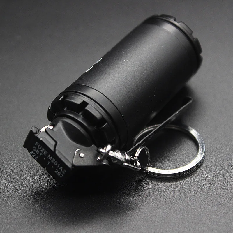 Creative Mmall Model Smoke Bomb Inflatable Lighter Small Grenade Wheel Open Flame Lighter