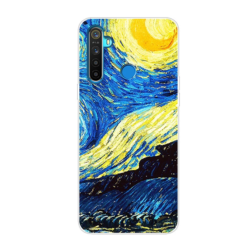 Хаки Силиконовый чехол для OPPO Realme 5 чехол милый Тигр мягкий ТПУ чехол для OPPO Realme Q задний Чехол Realme 5 Pro чехол для телефона s Capa - Цвет: Хаки