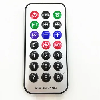 

Wireless Remote Control 12 V MP3 USB TF Radio Car Speaker Subwoofer Universal Remote Control