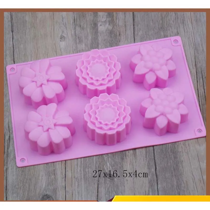 Silicon Mould Utensilios De Reposteria Decoracion Tarta Dekoracje Na Tort Baking Mold Torten Deko Moon Silicone Mold Flower Pop