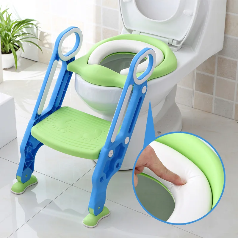 

Toilet for Kids Chamber Pot Ladder Baby Girls Kids Boy Small Toilet Seat Baby Seat Washer Large Size 1-3-7-Year-Old