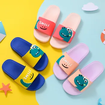 

2020 Unicorn Cartoon Slippers Baby Boy Girl Children Summer Beach Water Indoor Home Shoes Children Outdoor Baby Dinosaur Sandals
