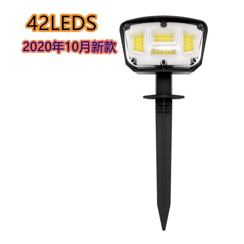 

42LEDS Solar Garden Light IP67 Waterproof Cold White Auto ON/OFF Outdoor Solar Lights Solar Landscape Spotlights Lawn Lamps