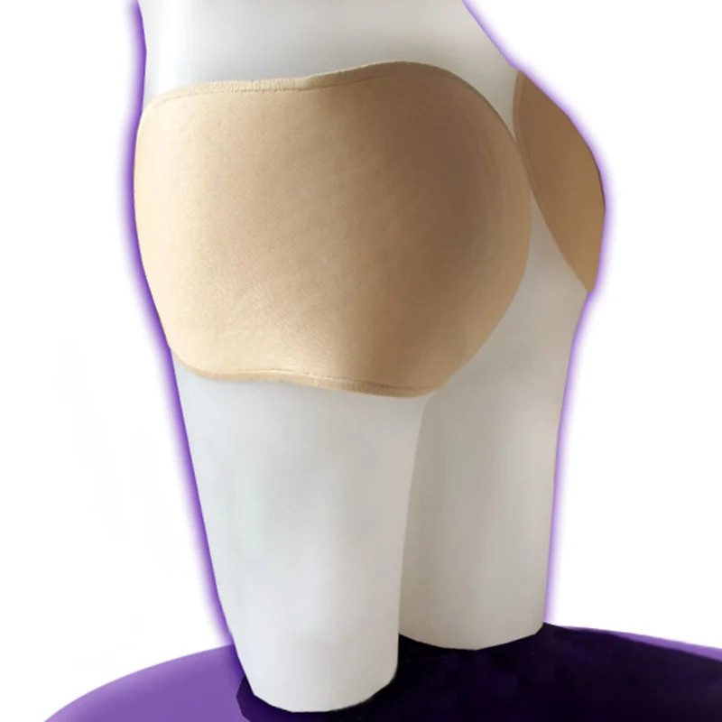 Description Picture 6 of item1 Pair Hip Thigh Sponge Pads Butt Foam Pads Enhancing Contour Breathable Push Up Buttocks Contour Men Women Fake Butt Pads