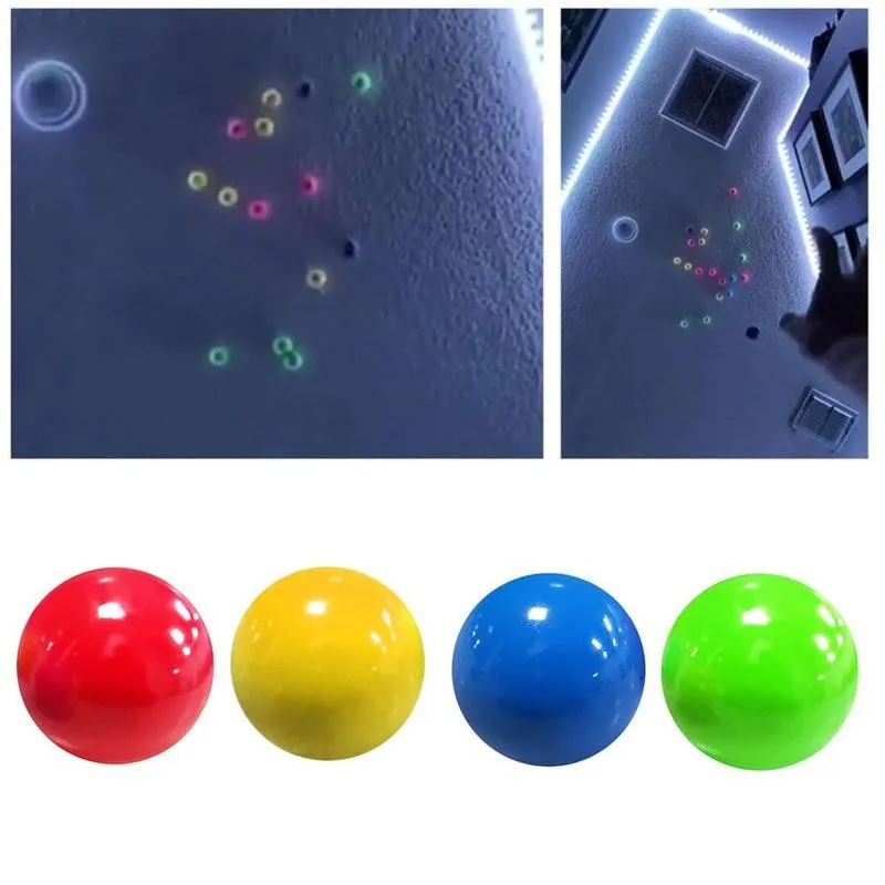 Sticky Wall Ball Decompression Toy Target Ball Children