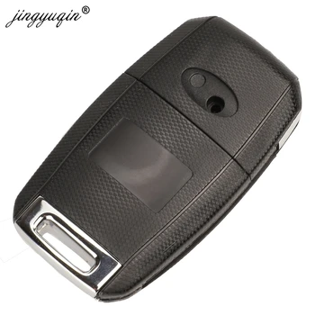 Keyforkess 3 pulsanti telecomando Flip Car Key 433MHZ ID46 ID70 Chip per Kia K3 Sorento Sportage 2013 2014 2015 Fob senza chiave - Jingyuqin 3 pulsanti telecomando Flip Car Key 433MHZ ID46 ID70 Chip per Kia K3 Sorento