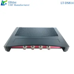 Lt-ds814 ультрачастотная rfid-бирка для промышленный читатель 4-х канальный Сплит мульти RFID считыватель